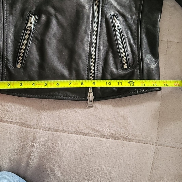 Aritzia Richards Leather Biket Jacket - Picture 13 of 14